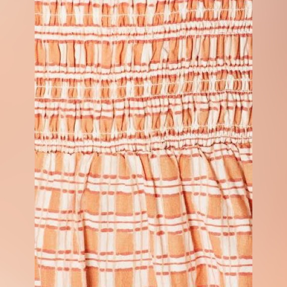 NEW CLEOBELLA magnolia ankle dress in bellini plaid - Picture 6 of 7